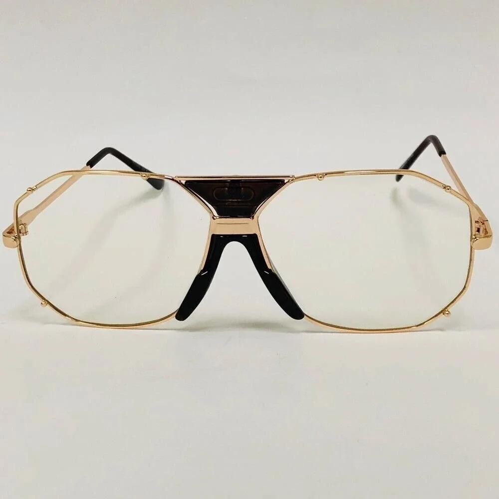 Retro Clear Lens Sunglasses Women Men Oversized Classic 70s Vintage Trendy Glass
